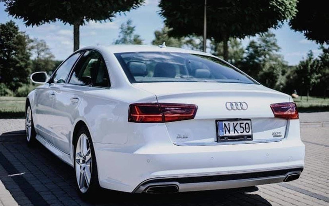 Audi A6 cena 88000 przebieg: 119000, rok produkcji 2016 z Gołdap małe 56